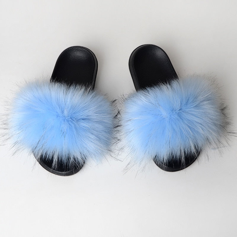 Cuffing Season Faux Fur Slippers - Serenity Heart Boutique