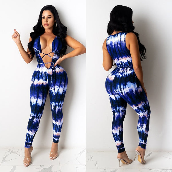 Always On Time Criss Cross Jumpsuit - Serenity Heart Boutique